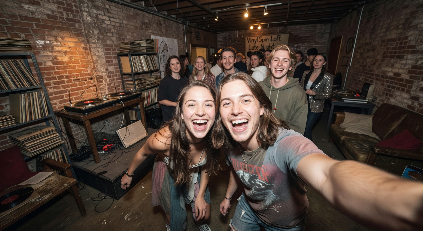 Vinyl Spin Loft Late Night