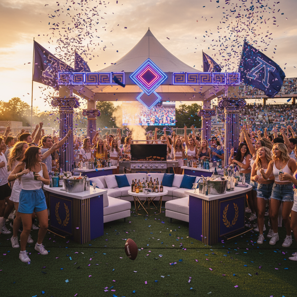 Greek tailgate setup ideas that beat everyone else's spot
