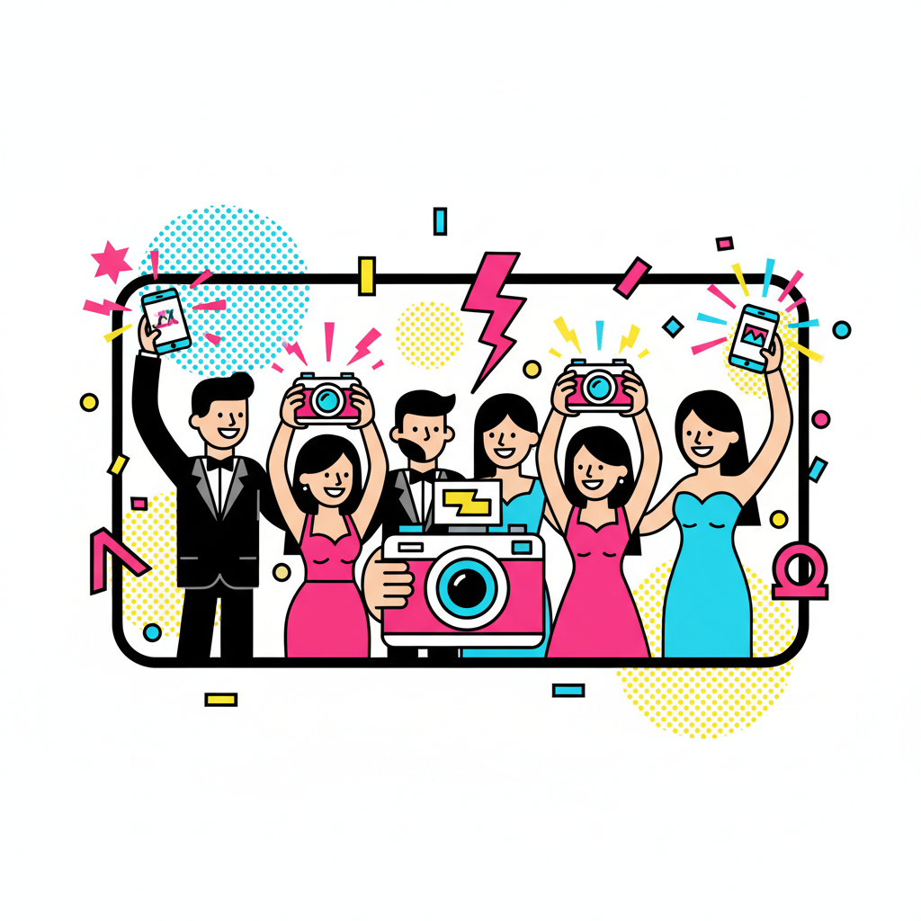 How to collect photos from a fraternity formal