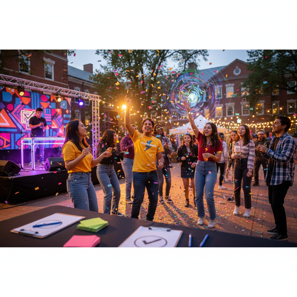 Campus event planning checklist for student organizations