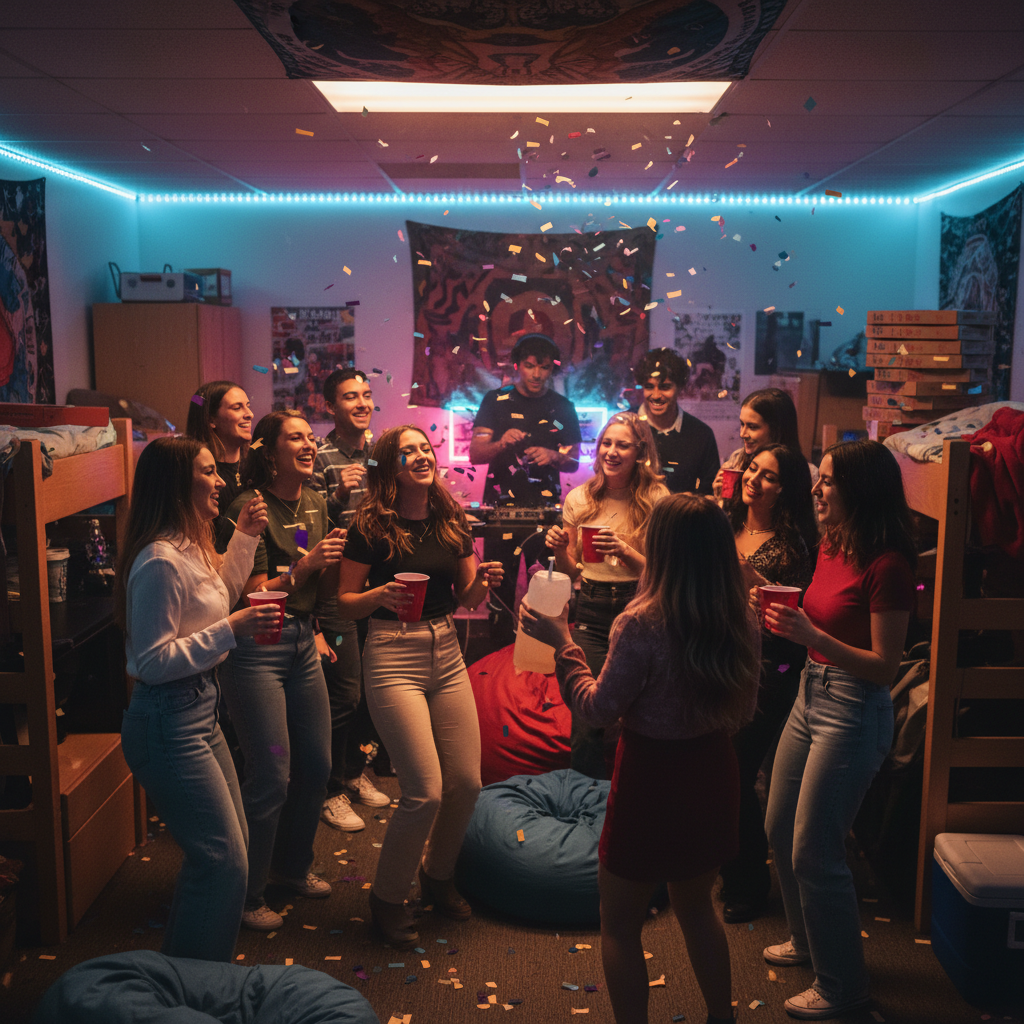 How to throw a dorm party without getting written up